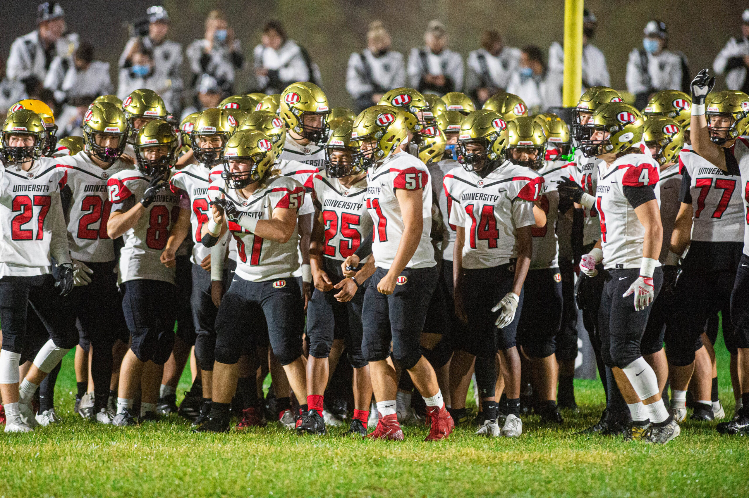 UHS football team looks to rebound after tough losses this season
